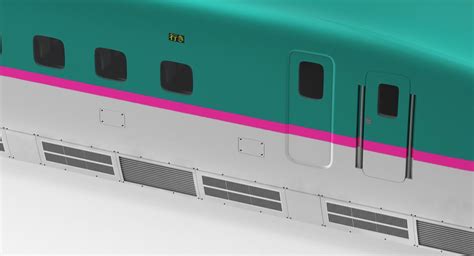 Japanese Shinkansen E5 High Speed Train 3D model | 3D Molier International