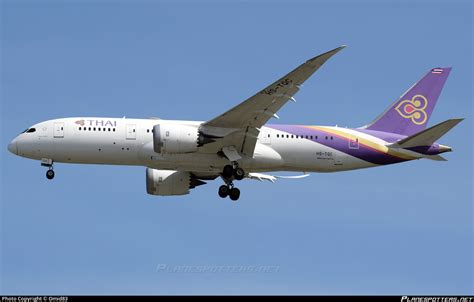 HS TQC Thai Airways Boeing 787 8 Dreamliner Photo By Omid83 ID