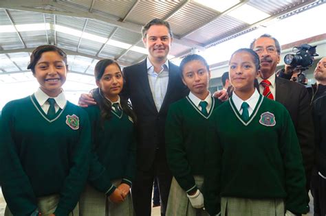 Entrega De Obras Escuela Secundaria Profr Carlos Hank González En Toluca Estado De México