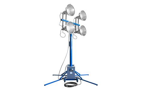 Larson Electronics Portable Light Tower 4 X 1000 Watt Metal Halide