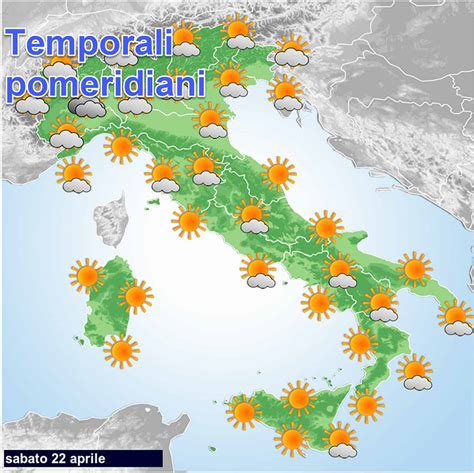 Meteo Domani Aprile Per L Italia Cambiamento Meteo Giornale