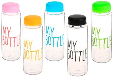 Бутылка для воды пластик 500мл My bottle