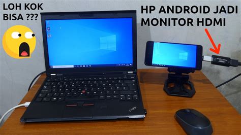 Cara Mengubah HP Menjadi Monitor Cara Ubah HP Jadi Monitor YouTube