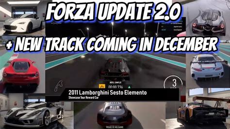 Forza Motorsport Update 2 0 New Track In December Sesto Elemento