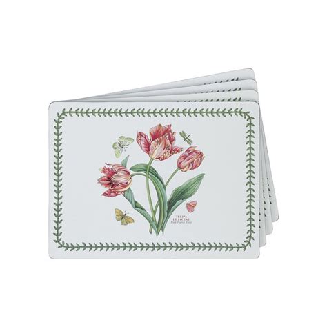 Pimpernel Botanic Garden 4 Piece Large Placemats Set Reviews