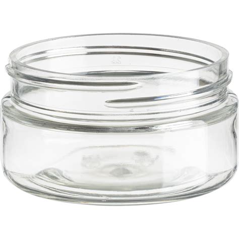 2 Oz Clear PET Plastic Wide Mouth Jar 58mm 58 400