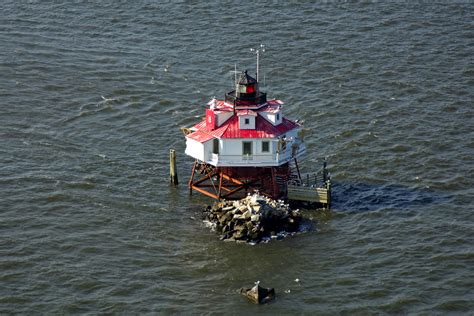 Thomas Point Lighthouse in Annapolis, MD, United States - lighthouse ...