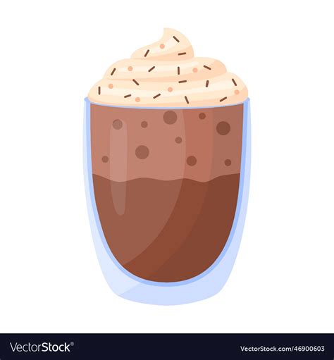 Hot Drink In Mug Cup Royalty Free Vector Image