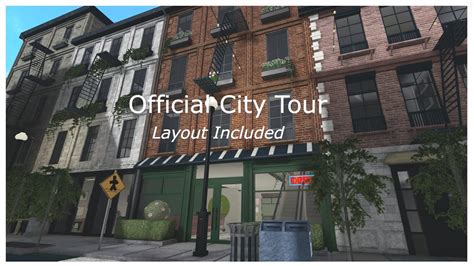 Official City Tour Layout Bloxburg Build Youtube