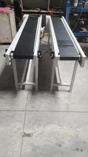 Mild Steel Powered Belt Conveyor For Packaging Capacity 1 50 Kg Per Feet At Rs 80000piece In