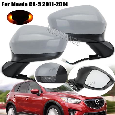 Espejo Lateral Para Coche Mazda CX 5 CX5 KE GH Conjunto De Retrovisor