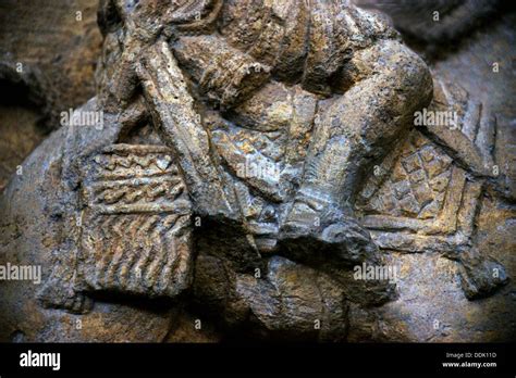 Detail Of The Statue Of The Caravan God Arsu Palmyra St Century Ce