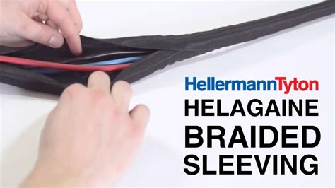 HellermannTyton Helagaine Braided Sleeving YouTube