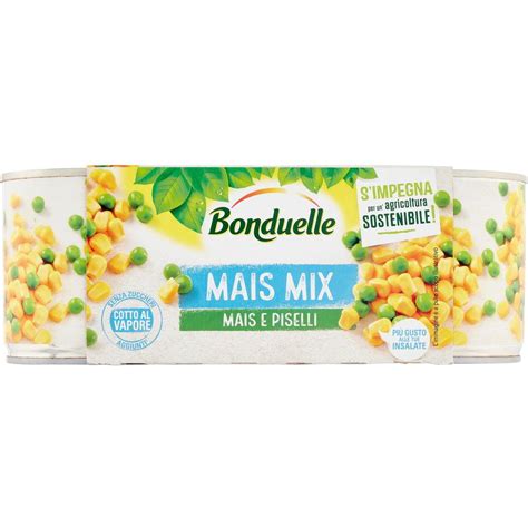 Mais E Piselli BONDUELLE 3 X 170 G Coop Shop