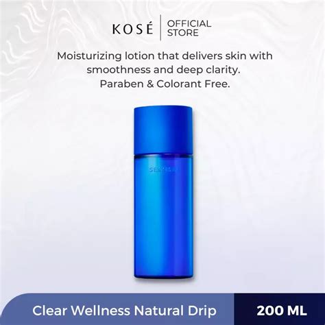 Jual Kose Kose Sekkisei Clear Wellness Natural Drip Original