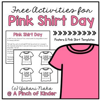 Pin on Pink Tshirt Day