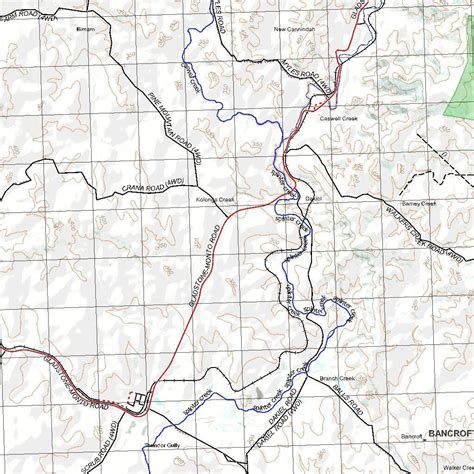 Getlost Map 9148 MONTO Qld Topographic Map V15 1:75,000 by Getlost Maps ...