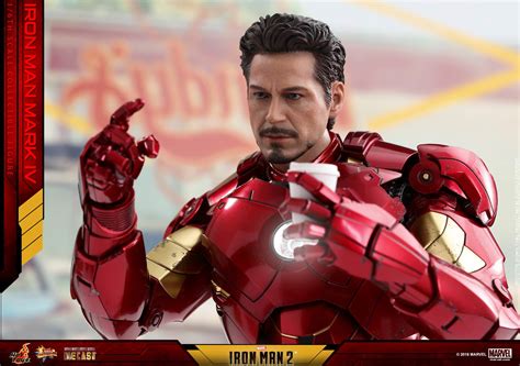 Hot Toys MMS 461 D21 462 D22 Iron Man 2 Mark IV With Suit Up Gantry Hot Toys Complete Checklist