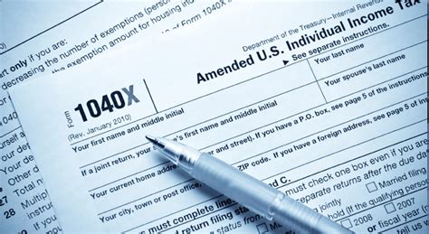 Amended Return How To Amend A Tax Return Irs