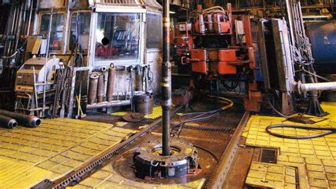 Doghouse And Drill Floor Of An Oil Rig Brazil Offshore Area Download