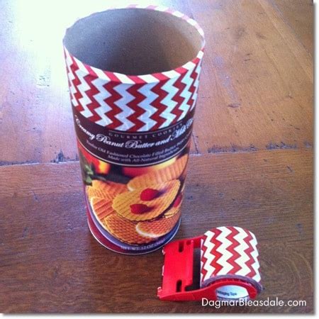 Easy DIY Project: Decorating With Colorful Packing Tape | Dagmar's Home