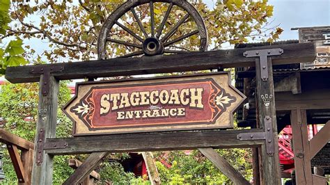 Butterfield Stagecoach K Hdr Front Row On Ride Pov Knotts Berry