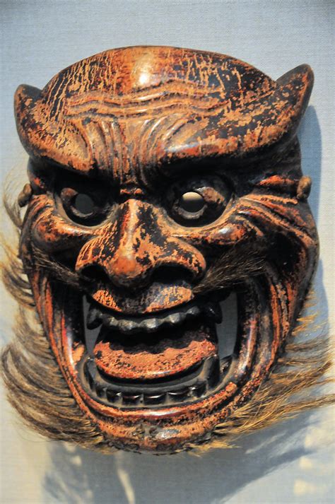 Japanese Ritual Mask At Smithsonian Freer Art Gallery Flickr