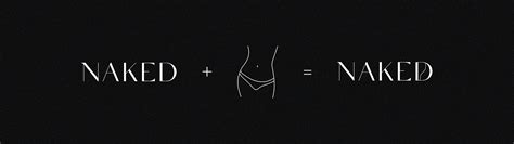 Naked Lingerie Logotype On Behance