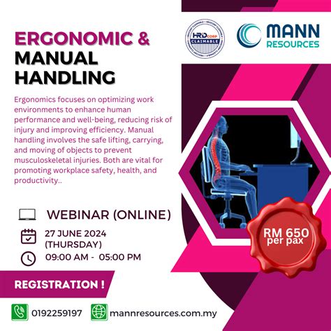 Ergonomic And Manual Handling Jun Mann Resources Sdn Bhd