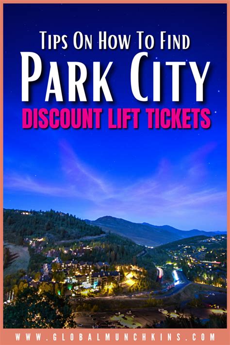 Park City Discount Lift Tickets [and How To Find Them ]