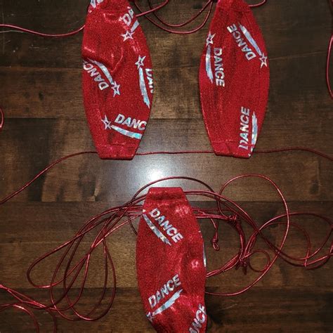 Handmade By Strawberrytots Swim Handmade Metallic Red Teardrop Thong Bikini Poshmark