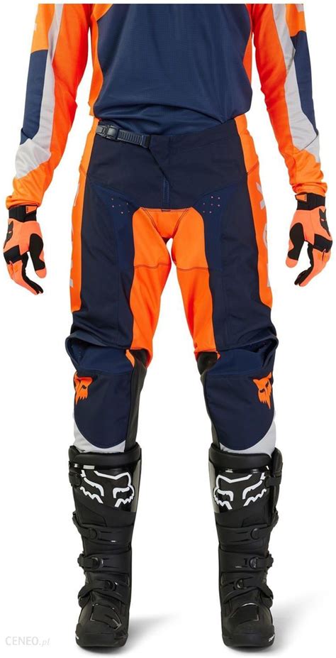 Odzie Motocyklowa Fox Spodnie Cross Nitro Fluo Orange Pomara Czowy