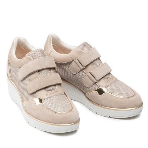 Sneakers Geox D Ilde B D Rab C Beige Eschuhe De