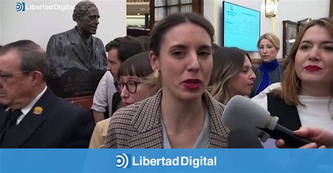 Irene Montero Plet Rica Tras Sacar Adelante La Ley Trans Y La Reforma