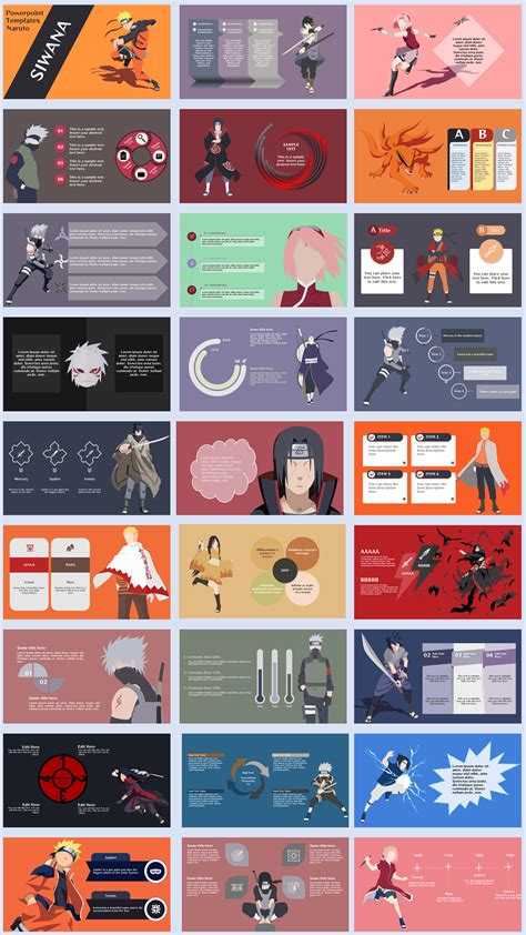 Naruto Anime Powerpoint Template 325000 Templatemonster