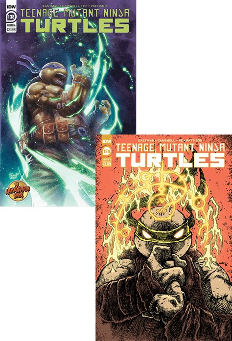 TMNT Vol V 132 Retailer Incentive RI 1 10 IDW TMNT A Collection