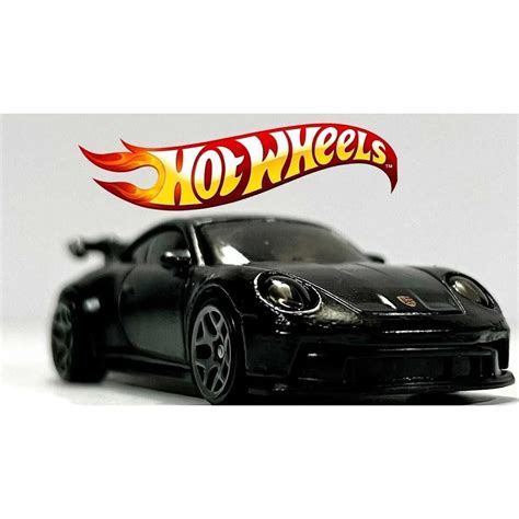 Hot Wheels metál autó Porsche 911 GT3 fekete 1 64 eMAG hu