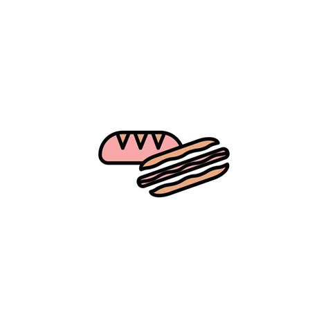 bun burger food icon vector 7930845 Vector Art at Vecteezy