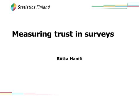 Measuring Trust In Surveys Ppt Download