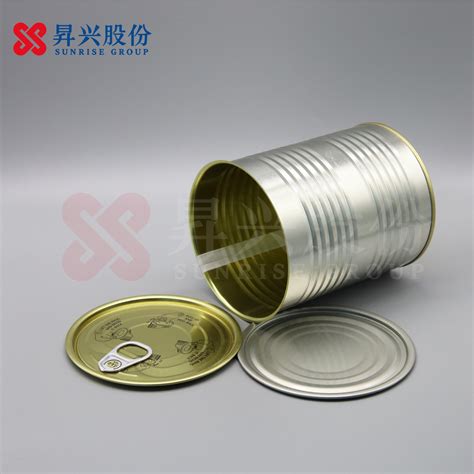 Sunrise 920g 3 Piece Welded Tin Can With Eoe For Soup Chili Sauce