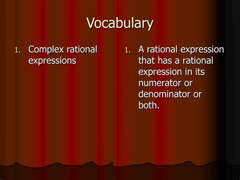 Ppt 10 10 Complex Rational Expressions Powerpoint Presentation Free Download Id914671