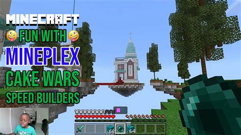 Fun With Minecraft Mineplex Cake Wars Speed Builder YouTube