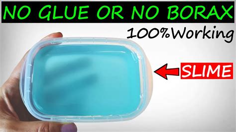 No Glue Slime Asmrhow To Make Slime With Flour Sugar And Shampoo Without Glue Or Boraxdiy