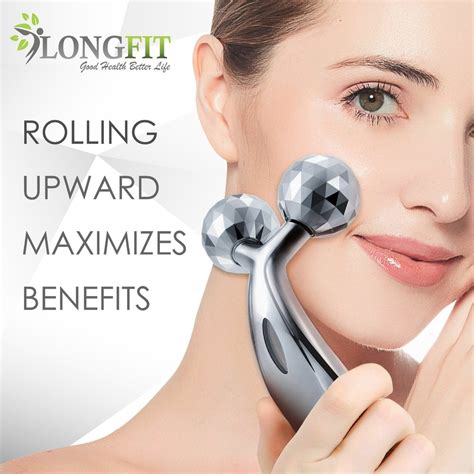 Longfit Plastic D Manual Roller Face Body Massager Model Name Number