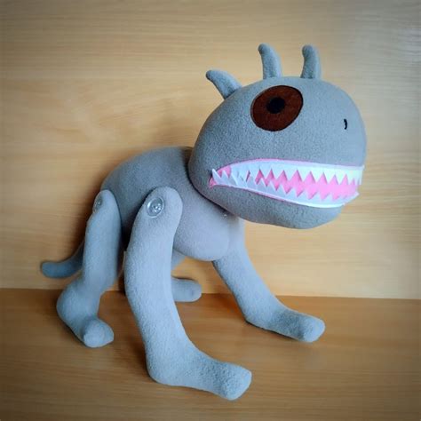 The Behemoth Plush Inspired By Trevor Henderson Soft Toy Monster Plush