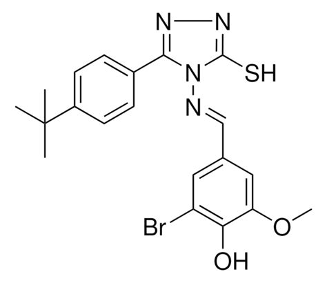 2 BROMO 4 E 3 4 TERT BUTYLPHENYL 5 SULFANYL 4H 1 2 4 TRIAZOL 4