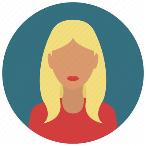 Avatar Blond People User Woman Icon