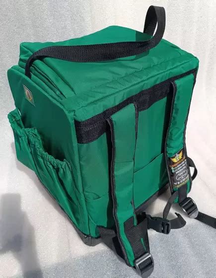 Mochila Bag T Rmica Refor Ada Isopor Laminado Verde Delivery Atacados