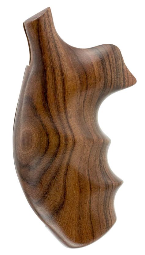 Hogue Fancy Hardwood Brown Pau Ferro Hardwood With Finger Grooves