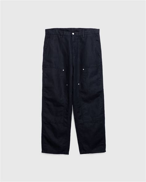 Carhartt Wip Walter Double Knee Pant Blackrinsed Highsnobiety Shop